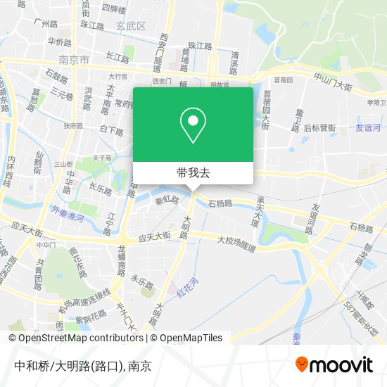 中和桥/大明路(路口)地图