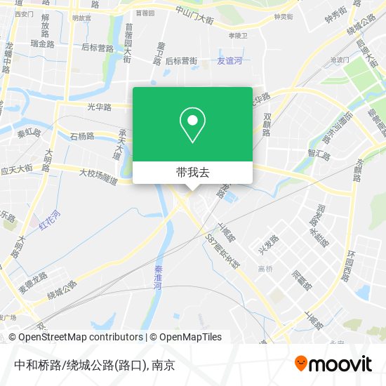 中和桥路/绕城公路(路口)地图
