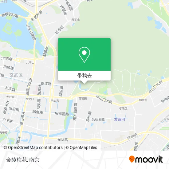 金陵梅苑地图