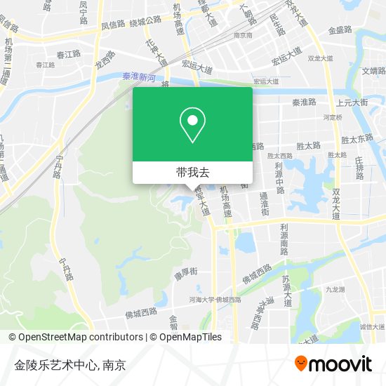 金陵乐艺术中心地图
