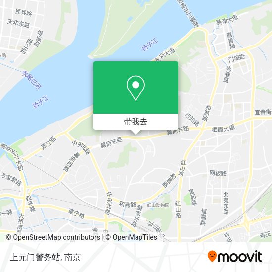 上元门警务站地图