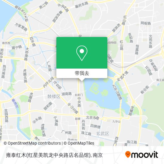 雍泰红木(红星美凯龙中央路店名品馆)地图
