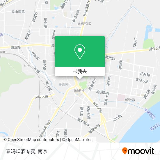 泰冯烟酒专卖地图