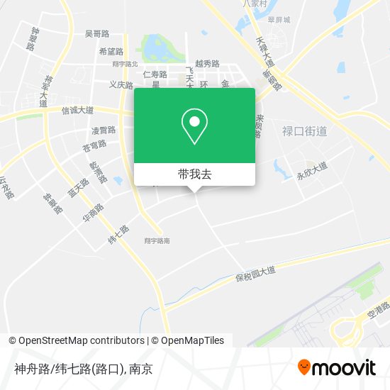 神舟路/纬七路(路口)地图