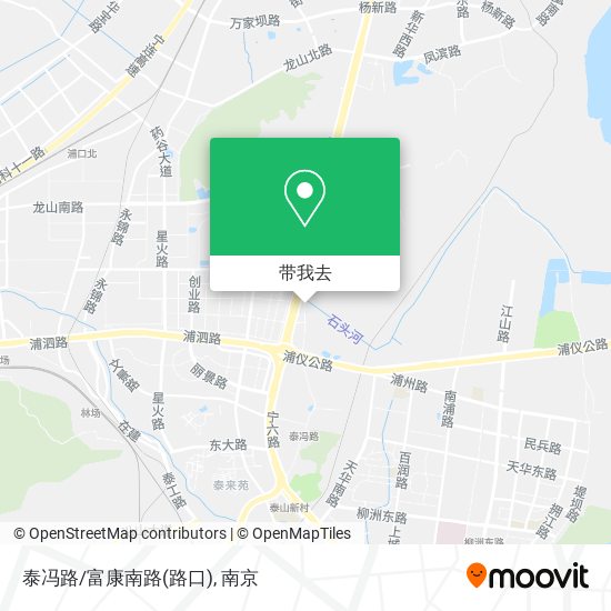 泰冯路/富康南路(路口)地图