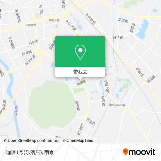 咖喱1号(乐活店)地图