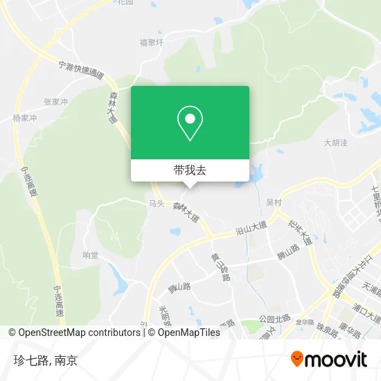 珍七路地图