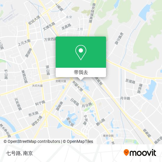 七号路地图