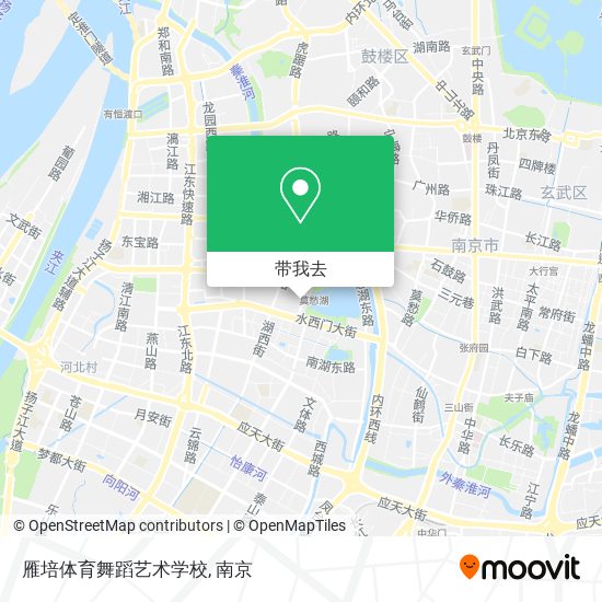雁培体育舞蹈艺术学校地图