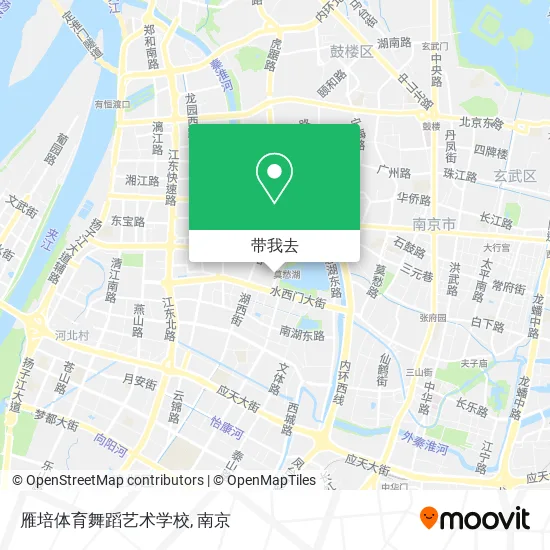 雁培体育舞蹈艺术学校地图