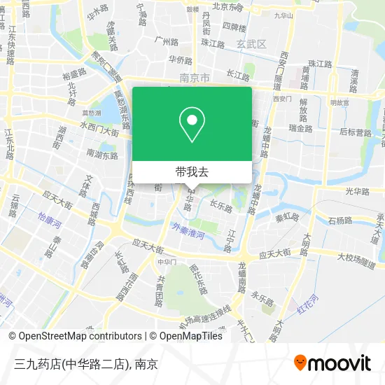 三九药店(中华路二店)地图