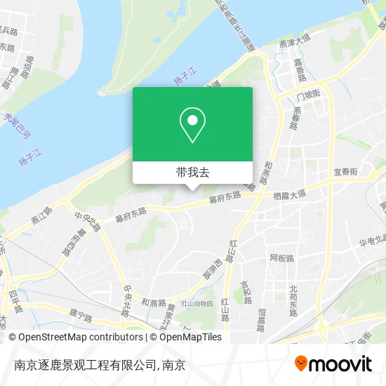 南京逐鹿景观工程有限公司地图