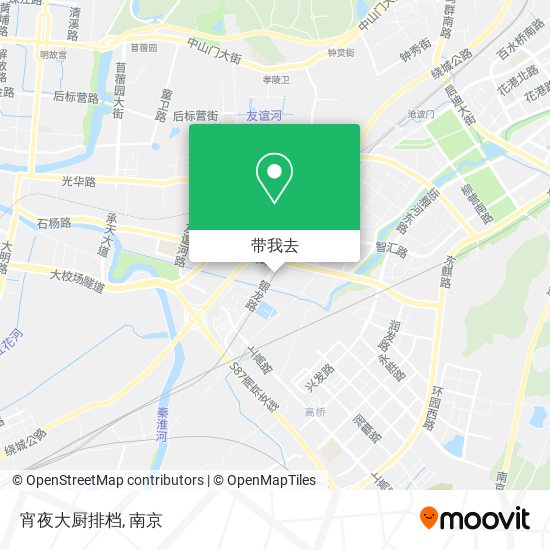 宵夜大厨排档地图