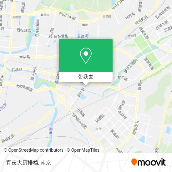 宵夜大厨排档地图
