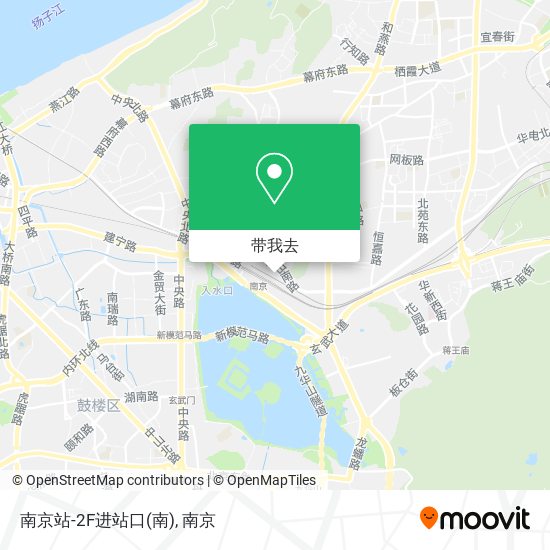 南京站-2F进站口地图