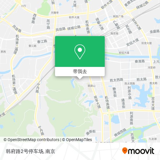 韩府路2号停车场地图