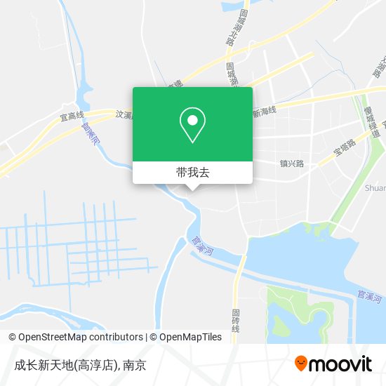成长新天地(高淳店)地图