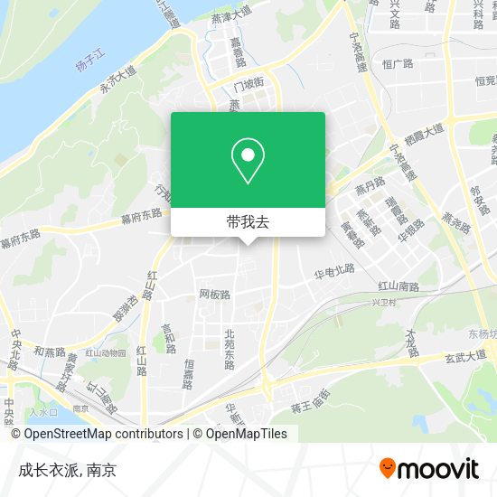成长衣派地图