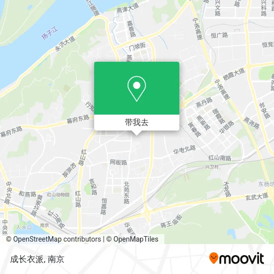 成长衣派地图