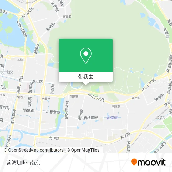 蓝湾咖啡地图