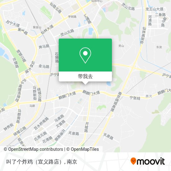 叫了个炸鸡（宣义路店）地图