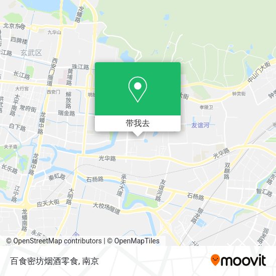 百食密坊烟酒零食地图