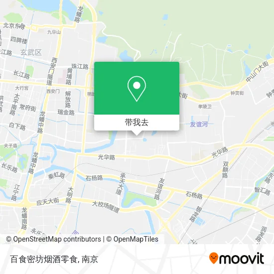 百食密坊烟酒零食地图