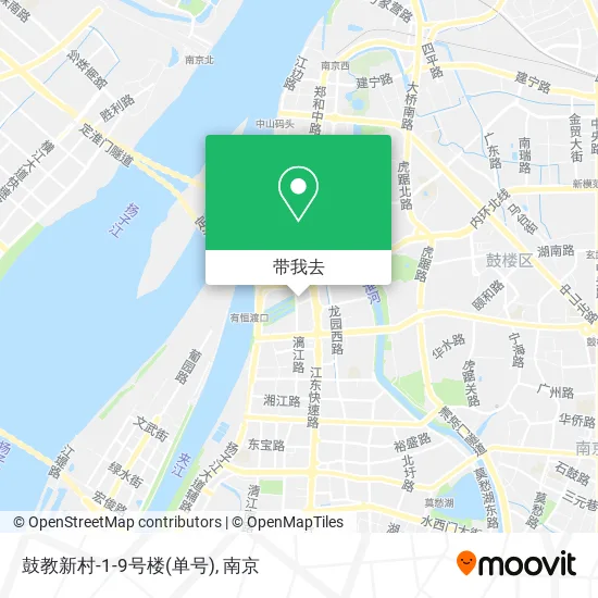 鼓教新村-1-9号楼(单号)地图