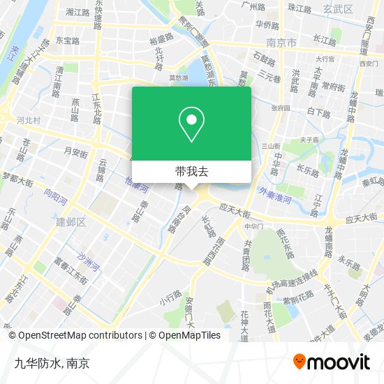 九华防水地图