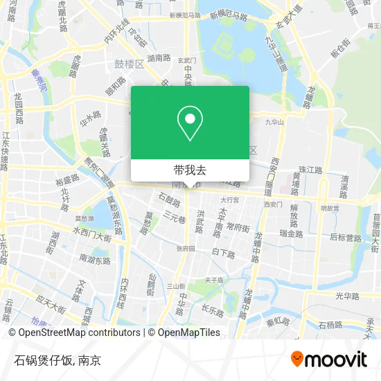 石锅煲仔饭地图