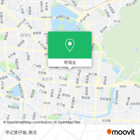 寻记煲仔饭地图
