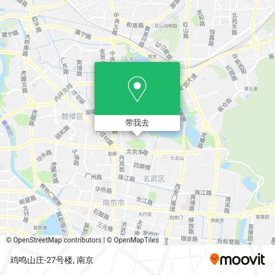鸡鸣山庄-27号楼地图