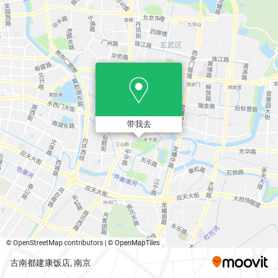 古南都建康饭店地图