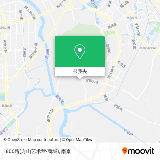 806路(方山艺术营-商城)地图