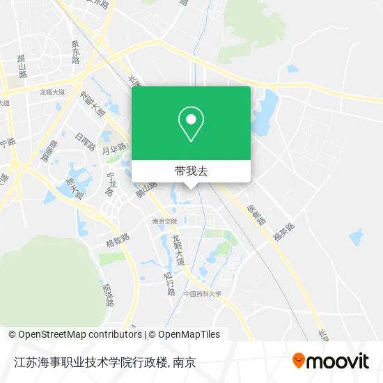 江苏海事职业技术学院行政楼地图