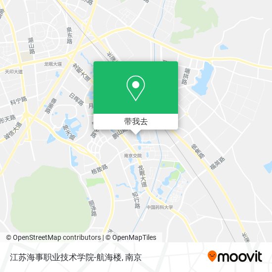 江苏海事职业技术学院-航海楼地图