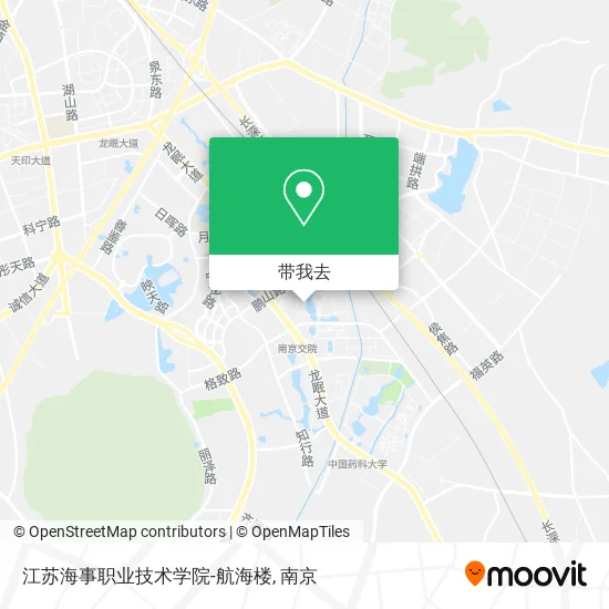 江苏海事职业技术学院-航海楼地图