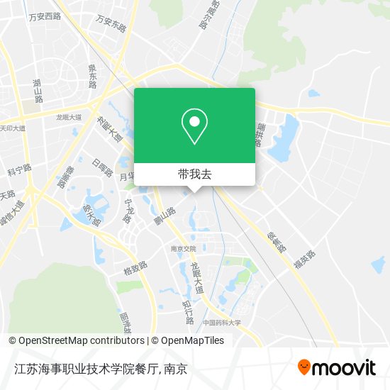 江苏海事职业技术学院餐厅地图