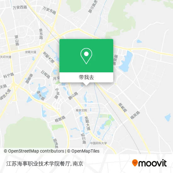 江苏海事职业技术学院餐厅地图