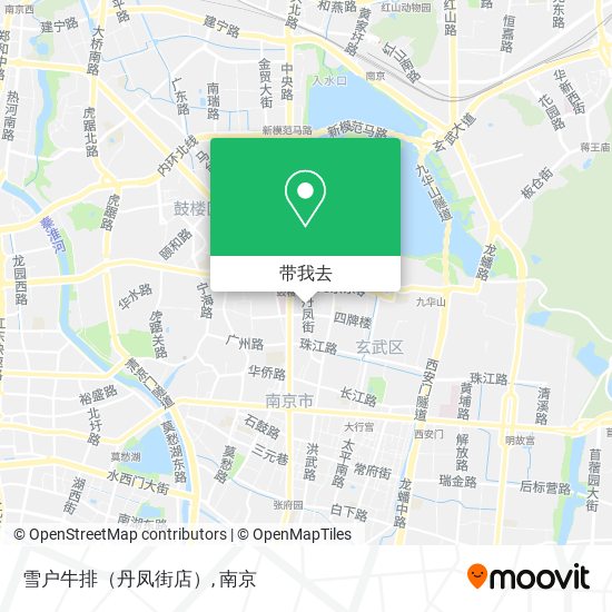雪户牛排（丹凤街店）地图