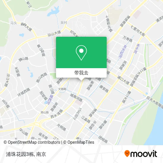 浦珠花园3栋地图