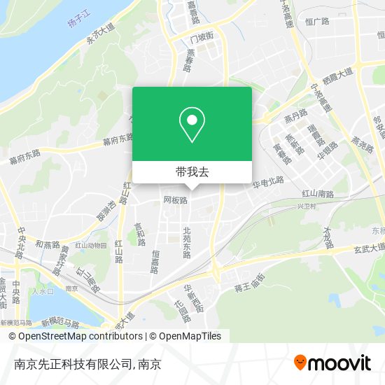 南京先正科技有限公司地图