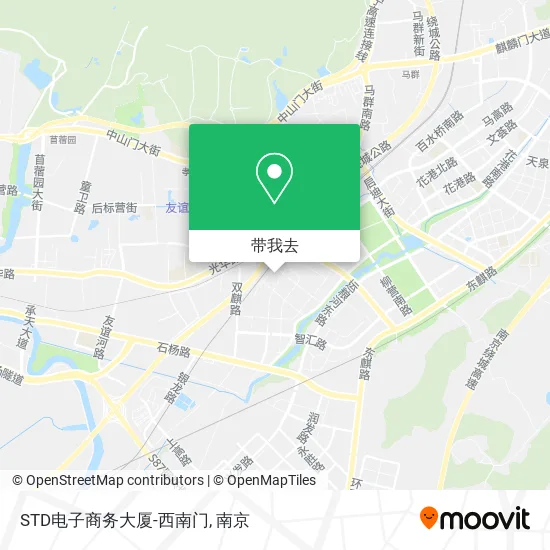 STD电子商务大厦-西南门地图