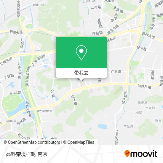 高科荣境-1期地图