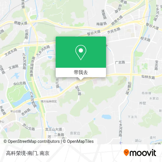 高科荣境-南门地图