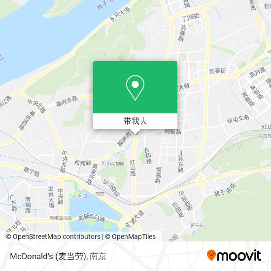 McDonald's (麦当劳)地图
