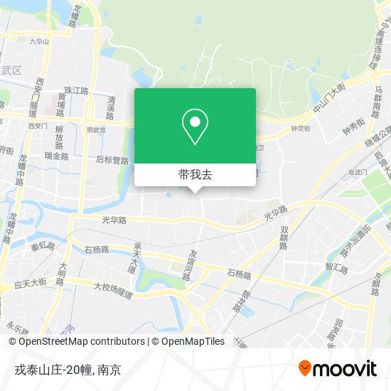 戎泰山庄-20幢地图