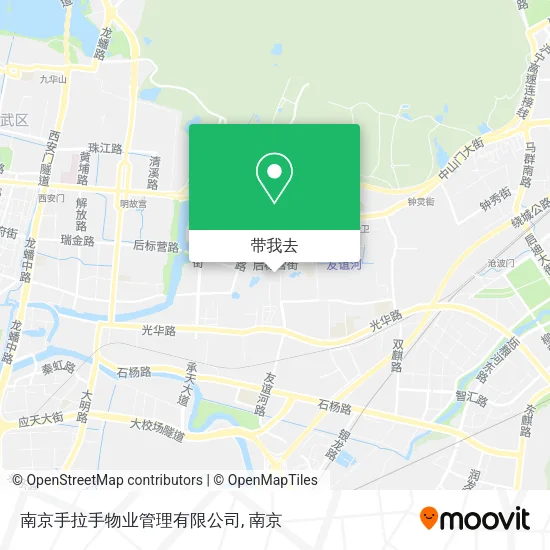 南京手拉手物业管理有限公司地图