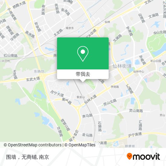 围墙，无商铺地图