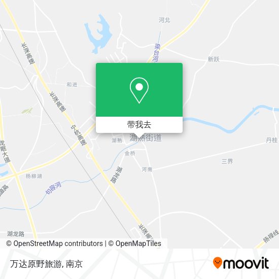 万达原野旅游地图